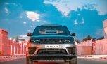 Metallic Grey Land Rover Range Rover Sport Dynamic 2019 for rent in Dubai 8